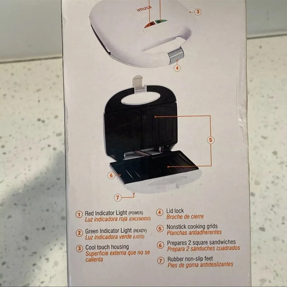 Imusa Sandwich maker